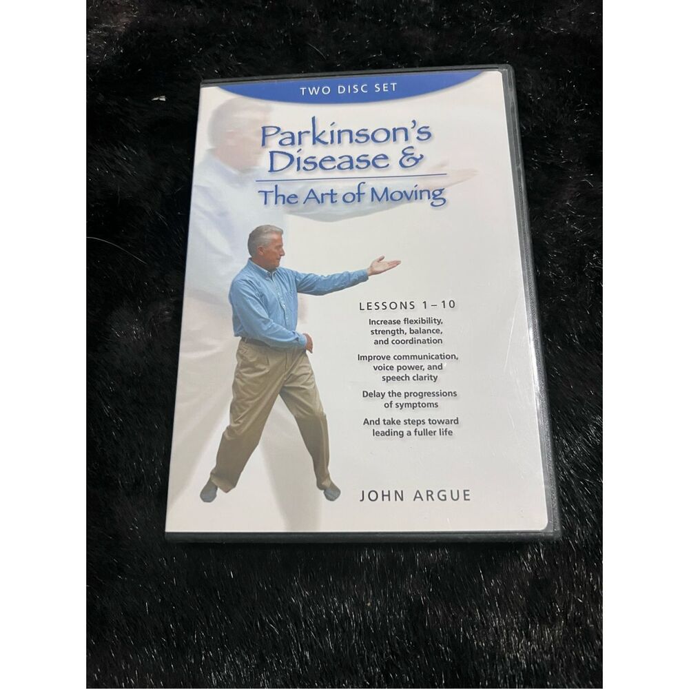 Parkinson's Disease & The Art Of Moving 2-Disc DVD VIDEO increase balance etc